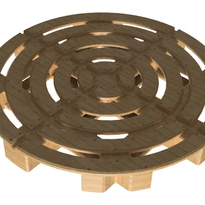 Pallet tròn (nhiều hình dạng khác nhau)