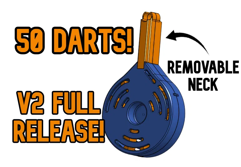 (V2 Full Release!) Overheat Drum - Drum Mag Talon 50 Round siêu đơn giản - Image 1