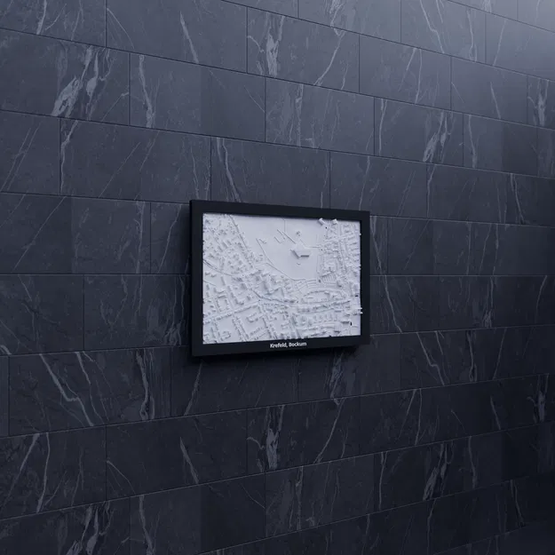 Krefeld, Bockum, Đức - Mô hình thu nhỏ 3D - Image 7