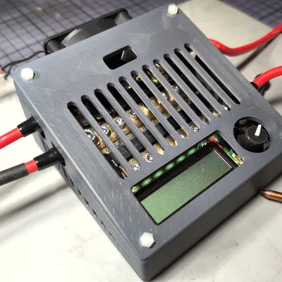 Vỏ kWeld để bàn có quạt 60x60 (desk case with fan)