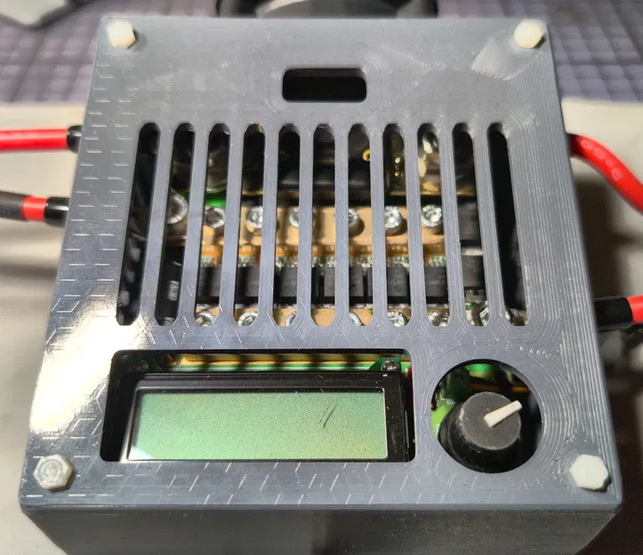 Vỏ kWeld để bàn có quạt 60x60 (desk case with fan) - Image 4