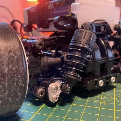 Pat Dời Chân Phuộc Sau Cho Tamiya TT-02 (Giúp Nhún Mềm Hơn)