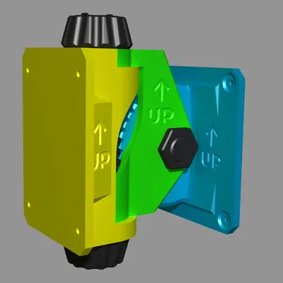 Giá treo VESA 100x100 có thể xoay & nghiêng (Tiltable VESA mount)