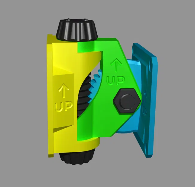 Giá treo VESA 100x100 có thể xoay & nghiêng (Tiltable VESA mount) - Image 4