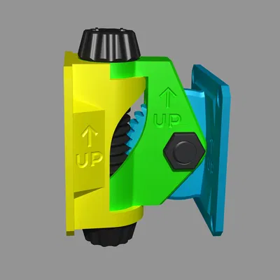 Giá treo VESA 100x100 có thể xoay & nghiêng (Tiltable VESA mount)