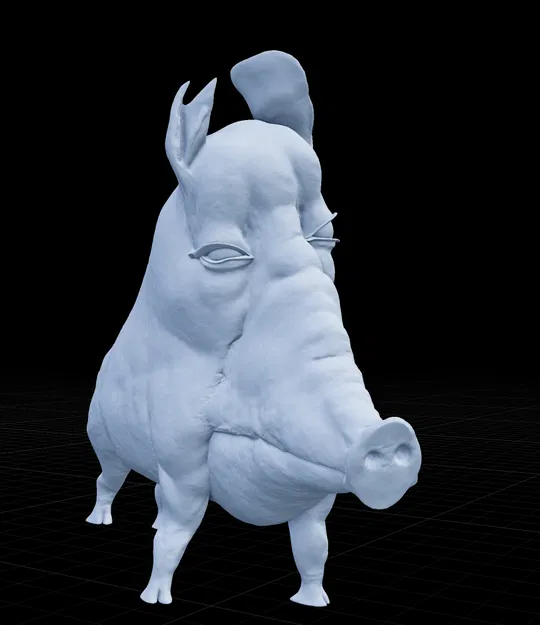 Heo Hình Học Bất Định (Pig of Uncertain Geometry) - Image 1