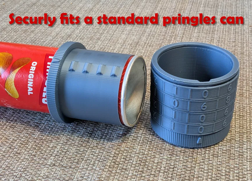 Pringles Protector: Khóa Cryptex Snack 4 Vòng - Image 2