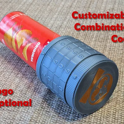 Pringles Protector: Khóa Cryptex Snack 4 Vòng