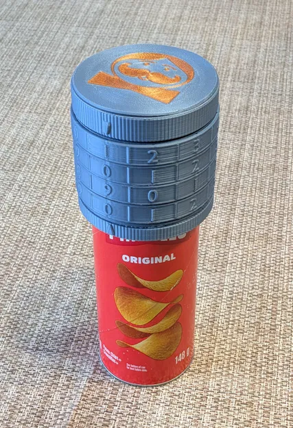 Pringles Protector: Khóa Cryptex Snack 4 Vòng - Image 4