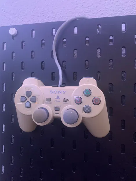 Giá treo tay cầm PS1/PS2 cho Ikea Skadis - Image 1