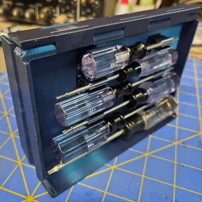 Hộp gập đựng tua vít Torx (Folding Torx Screwdriver Case)