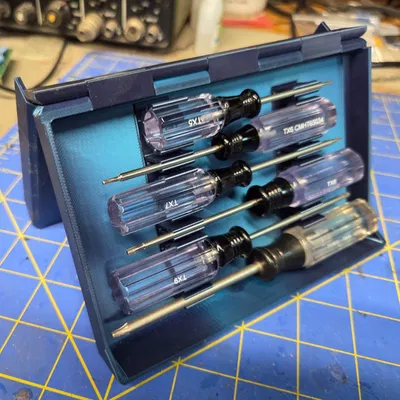 Hộp gập đựng tua vít Torx (Folding Torx Screwdriver Case)