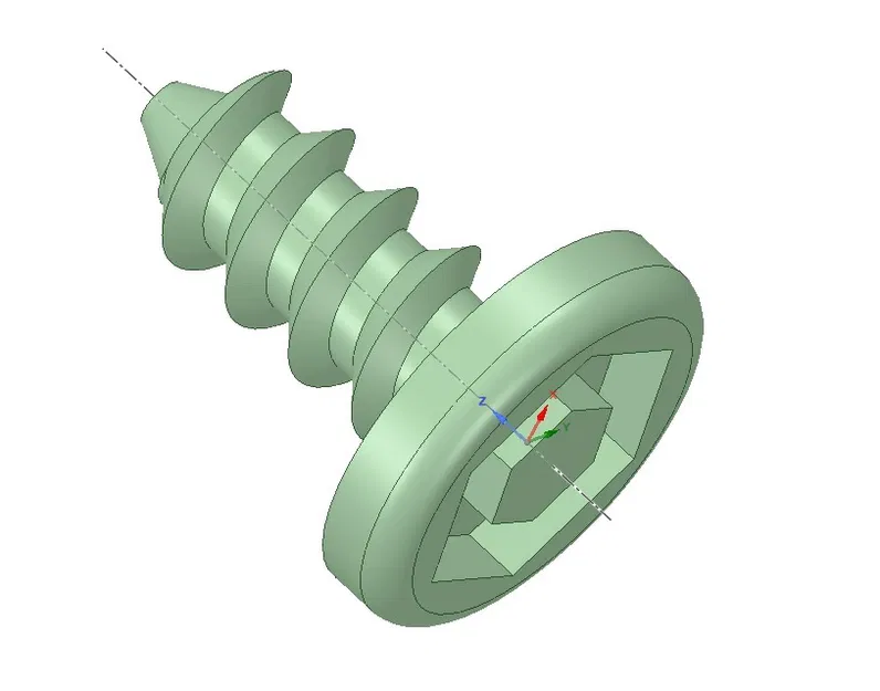 Vít lắp ghép bìa carton cho lớp học (in 3D) - Image 3