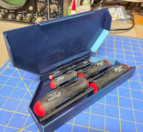 Hộp Gập Đựng Tua Vít Lục Giác (Folding Hex Screwdriver Case) - Image 1