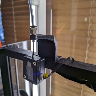 Ender 3 V3 SE/KE – Filament guide (bowden + runout sensor)
