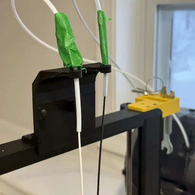 Bộ dẫn filament đôi cho Ender 3 V3 SE/KE (Filament guide + filament detector)