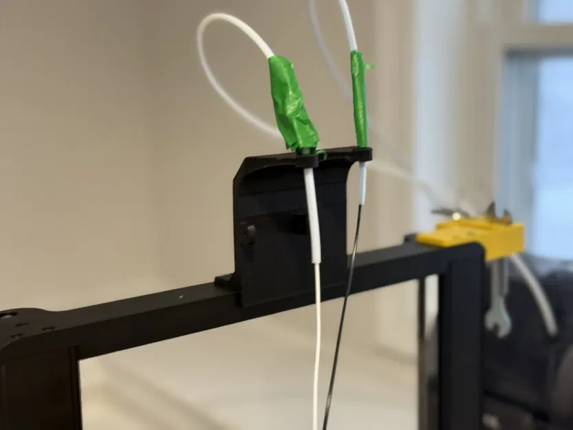 Bộ dẫn filament đôi cho Ender 3 V3 SE/KE (Filament guide + filament detector) - Image 2