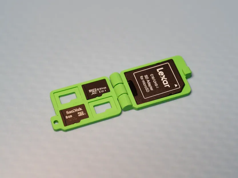 Khay đựng micro SD và adapter - Image 1