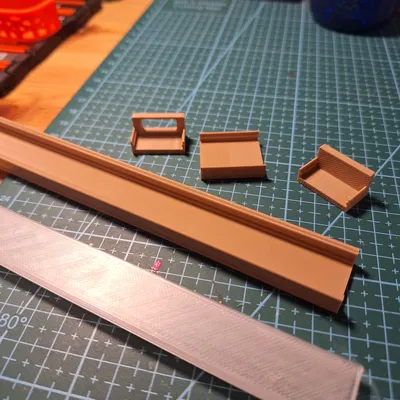 Thanh ray LED phẳng kèm diffuser