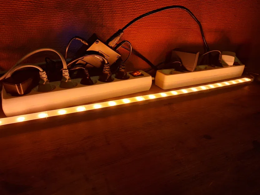 Thanh ray LED phẳng kèm diffuser - Image 4