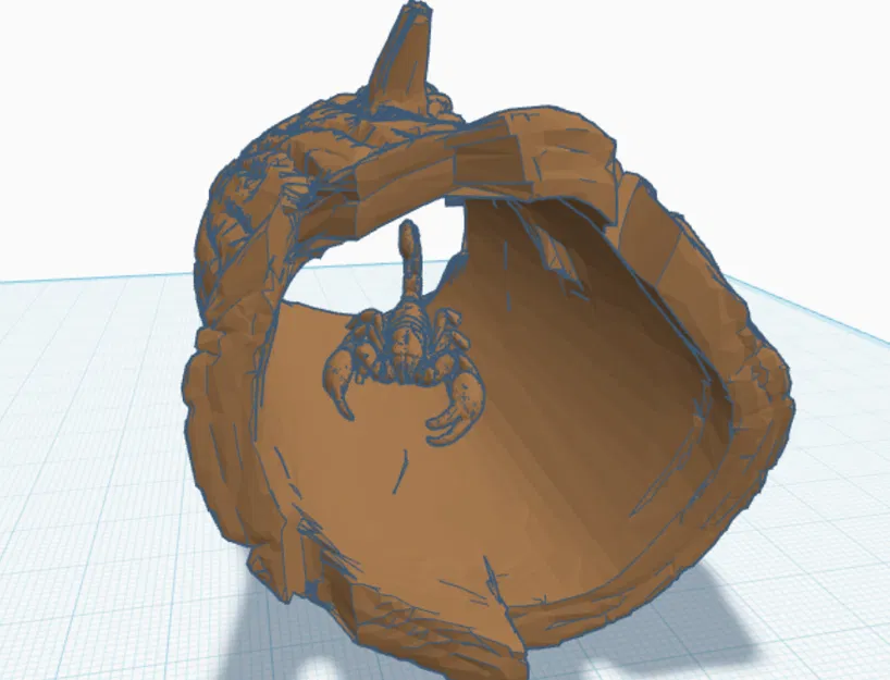 Khúc gỗ rỗng bọ cạp (Scorpion Hollow Log) - Image 1