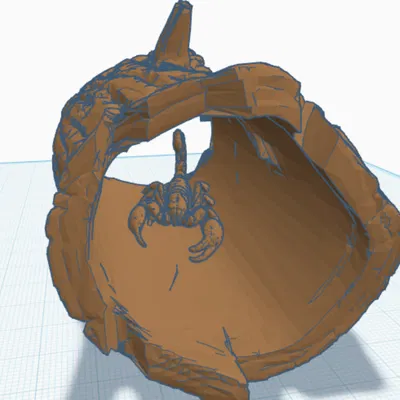 Khúc gỗ rỗng bọ cạp (Scorpion Hollow Log)