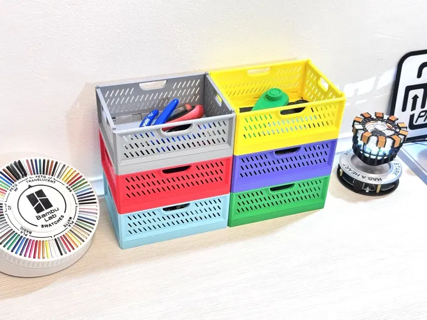 Hộp lưu trữ gập gọn (Collapsible storage box) - Image 4