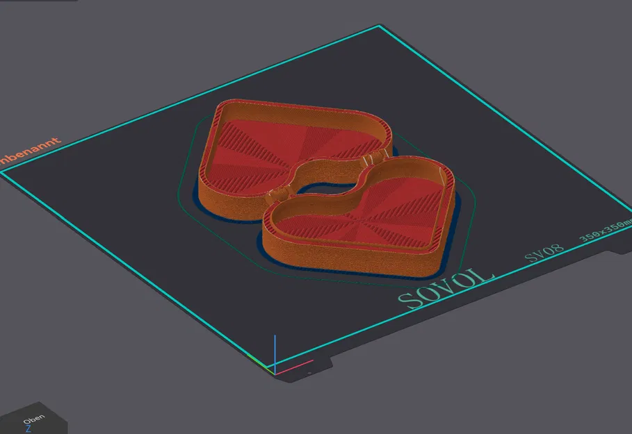 Hộp Trái Tim Print in Place Có Khóa - Image 2