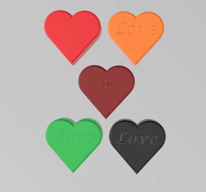 Trái tim tùy biến (Customizable Hearts) – nhiều thiết kế khác nhau - Image 1