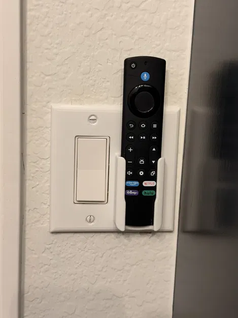 Giá treo wall plate giữ remote Fire TV (Fire TV Remote Wall Plate Holder) - Image 5