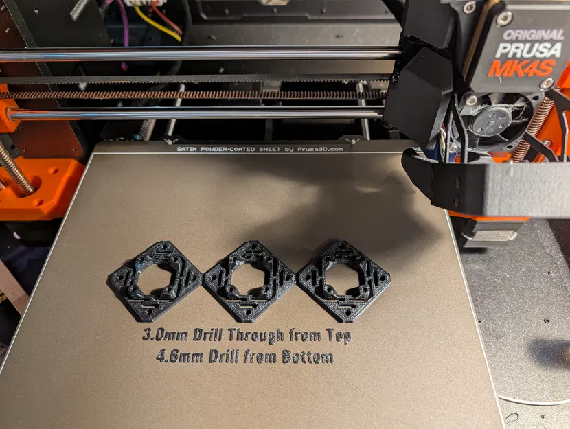 Gá Z-Motor CORE One kèm Heat Set Inserts, lỗ mù giảm supports - Image 1