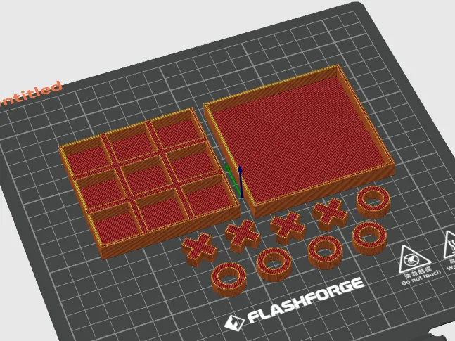 Cờ ca-rô (tic-tac-toe) tiện mang theo – on the go tic-tac-toe - Image 2