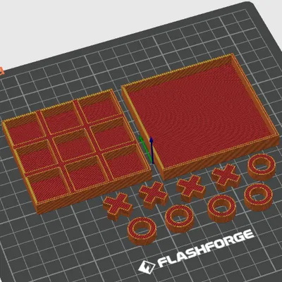Cờ ca-rô (tic-tac-toe) tiện mang theo – on the go tic-tac-toe