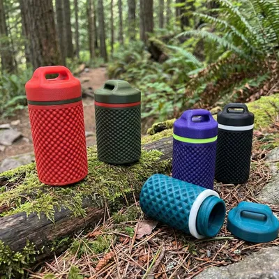 Capsule EDC vân knurled phong cách Bắc Âu (không AMS)