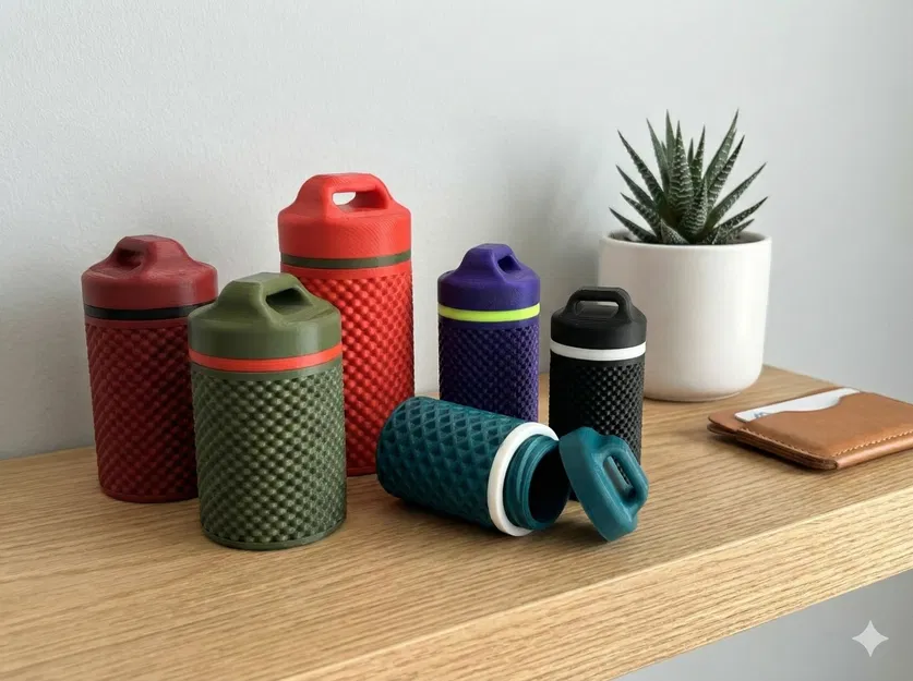 Capsule EDC vân knurled phong cách Bắc Âu (không AMS) - Image 3