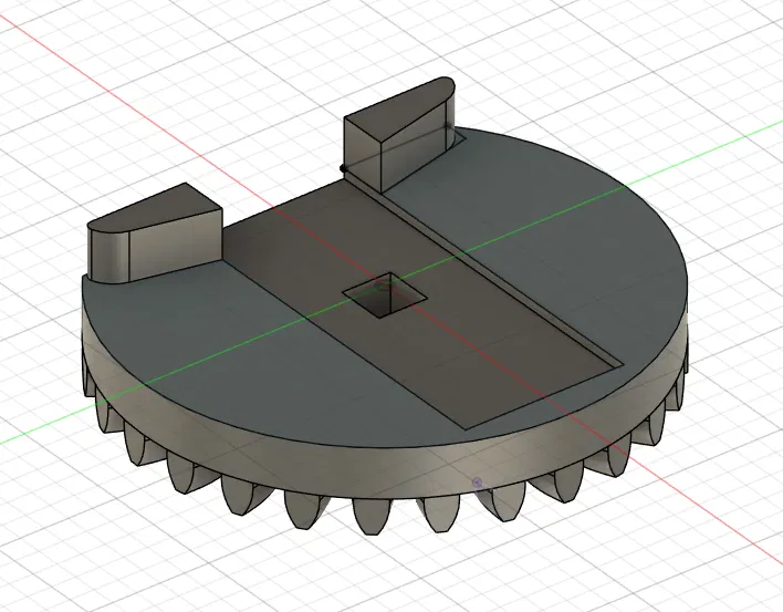 Bánh răng ống hướng tuyết (Snowblower Chute Gear) - Image 2