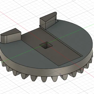 Bánh răng ống hướng tuyết (Snowblower Chute Gear)