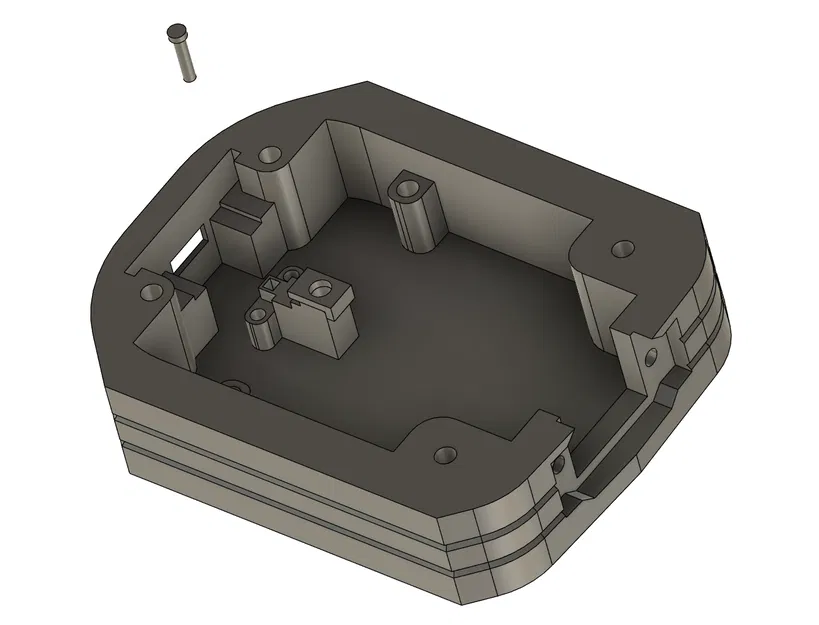 Nắp adapter Makita OBI dùng XT60BE-F và rp2040-zero - Image 1