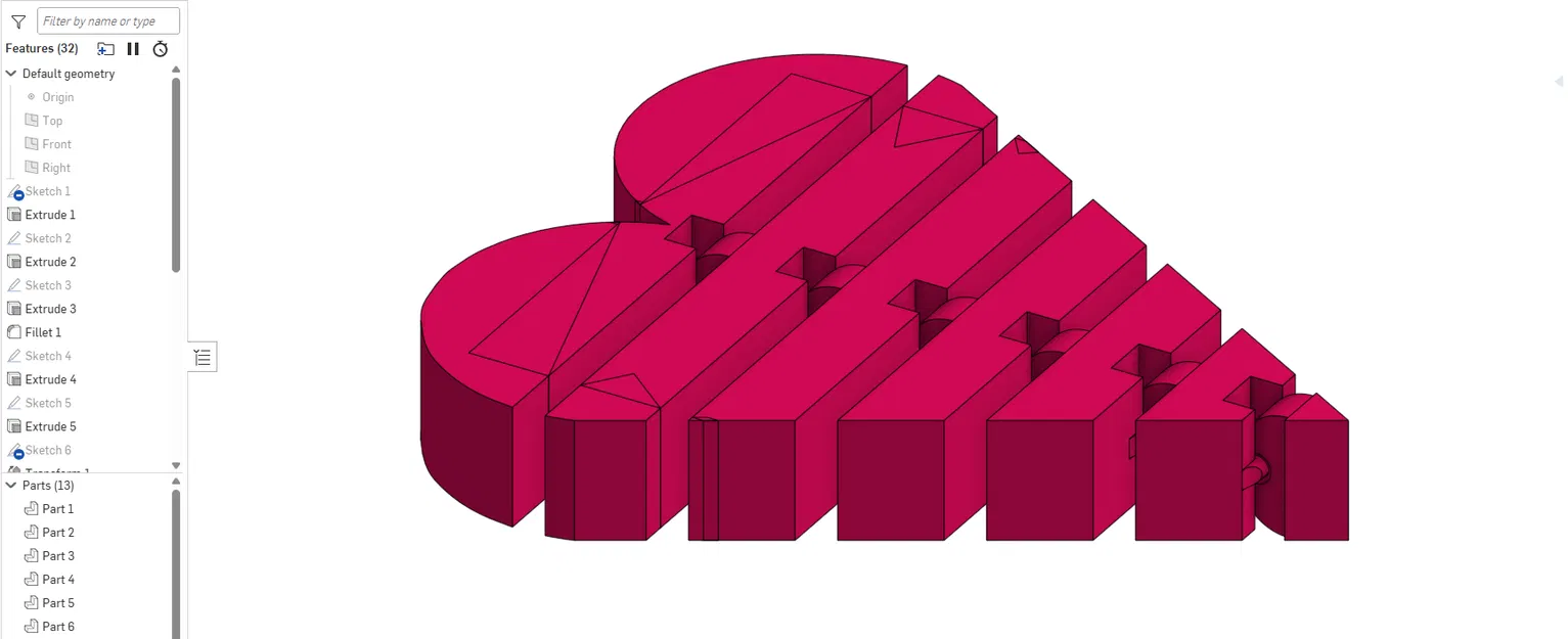 Trái Tim Khớp Nối Print-in-Place (Articulated Heart!) - Image 5