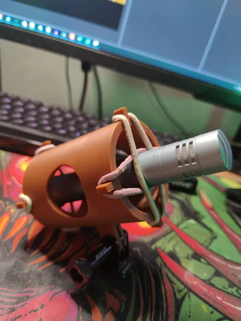 Shock Mount cho Micro Condenser Thon (Slim) kèm GoPro Mount - Image 1