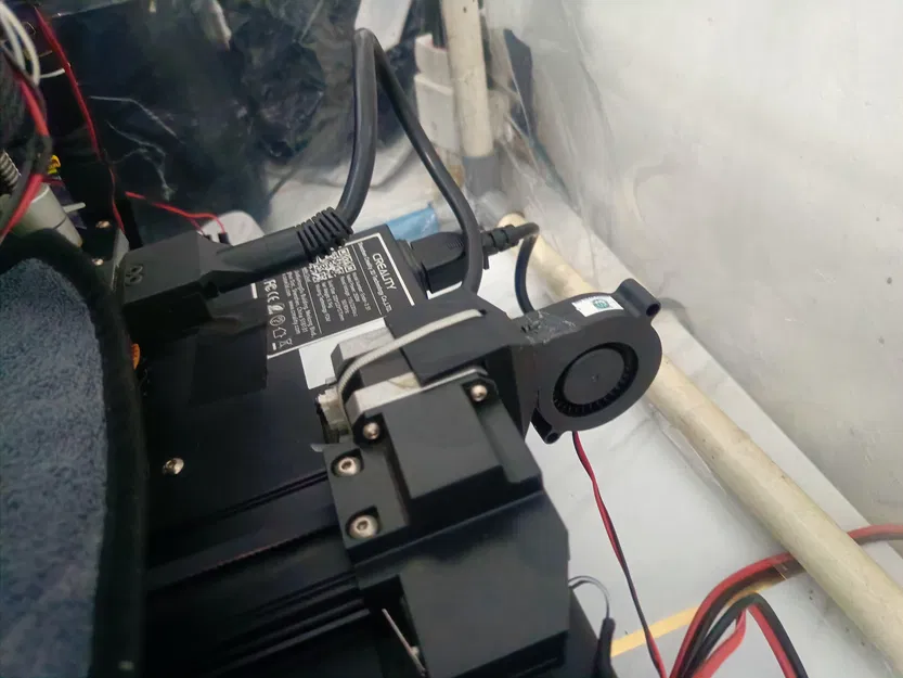 Motor stepper quạt 5015 cho Ender 3 S1 - Image 2
