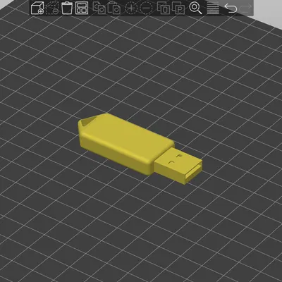 Móc khóa USB giả (Fake USB keychain)