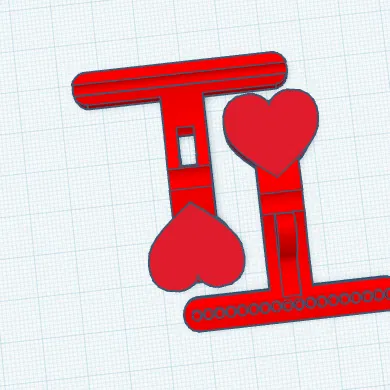 Kẹp bịch snack hình trái tim (remix)