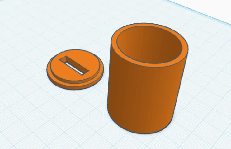 Hộp tiết kiệm đơn giản (Simple money box) - Image 1