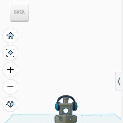 Benchy đeo tai nghe (Headphones benchy)