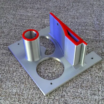 Giá treo tường dọc cho cung Recurve (Recurve Bow Vertical Wall Mount)