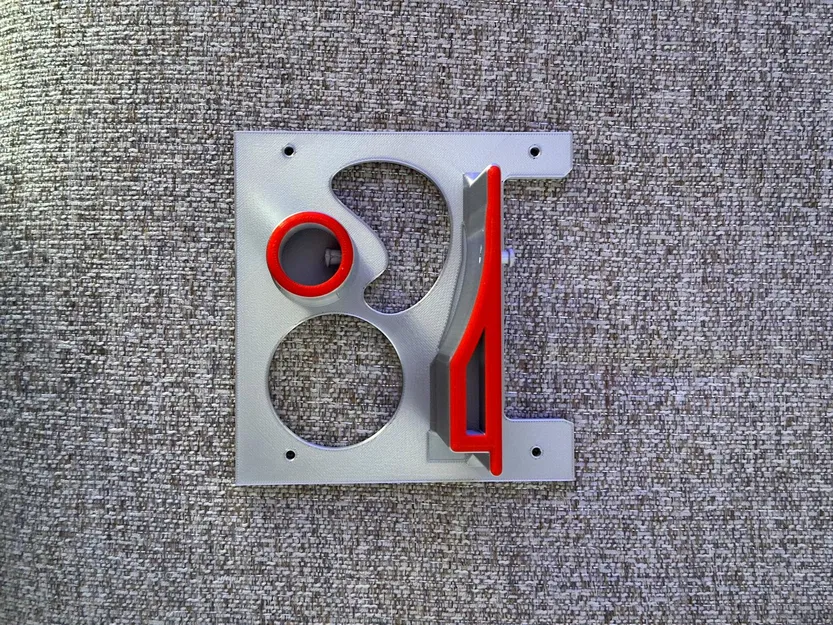 Giá treo tường dọc cho cung Recurve (Recurve Bow Vertical Wall Mount) - Image 3