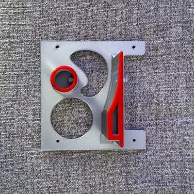 Giá treo tường dọc cho cung Recurve (Recurve Bow Vertical Wall Mount)