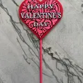 Bảng/Que cắm chậu "Happy Valentine’s Day" – Trang trí/Quà tặng - Thumbnail 7