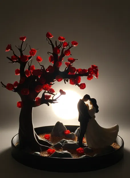 Eternal Bloom [Jewel + Catchall Tray] Love Diorama – Diorama Khay Trang Sức - Image 2